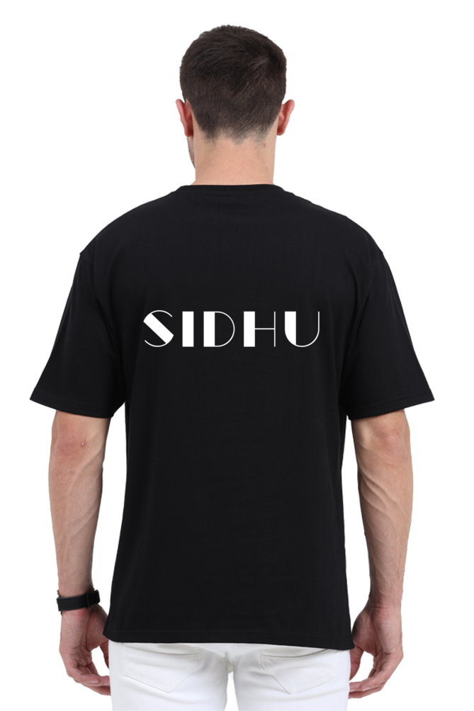 Sidhu surname oversized T-shirt for both men and women