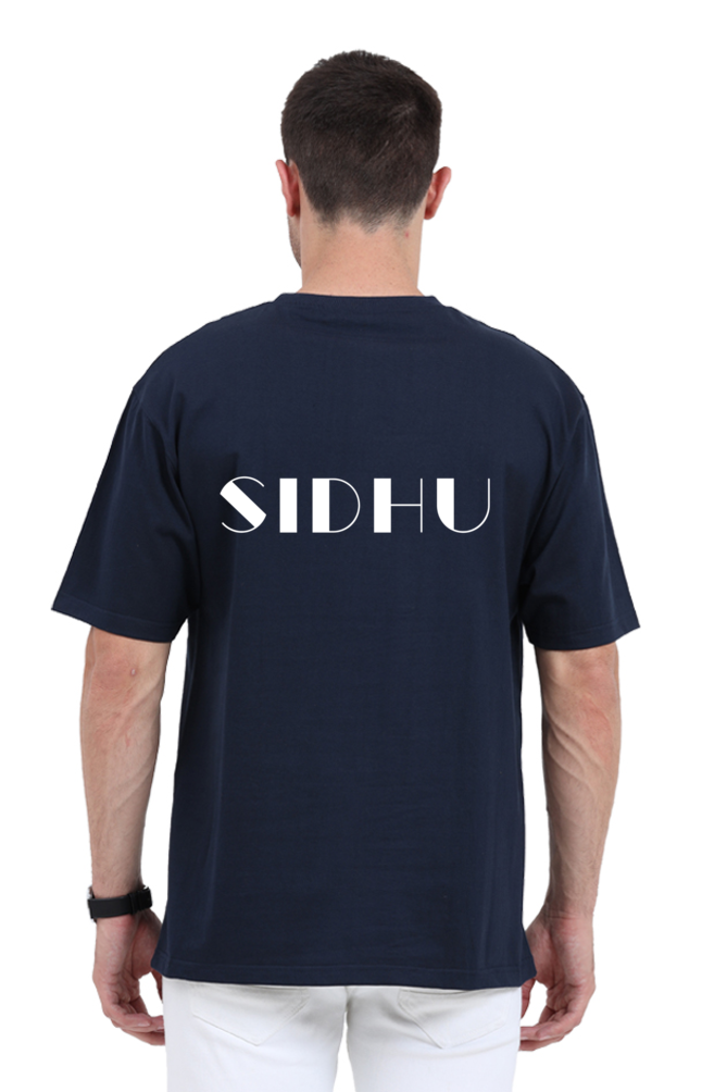 Sidhu surname oversized T-shirt for both men and women