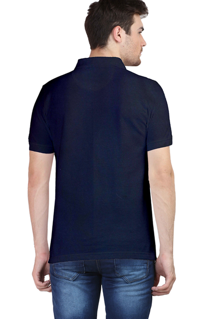 Collar T-shirt for men with paris 1980 design